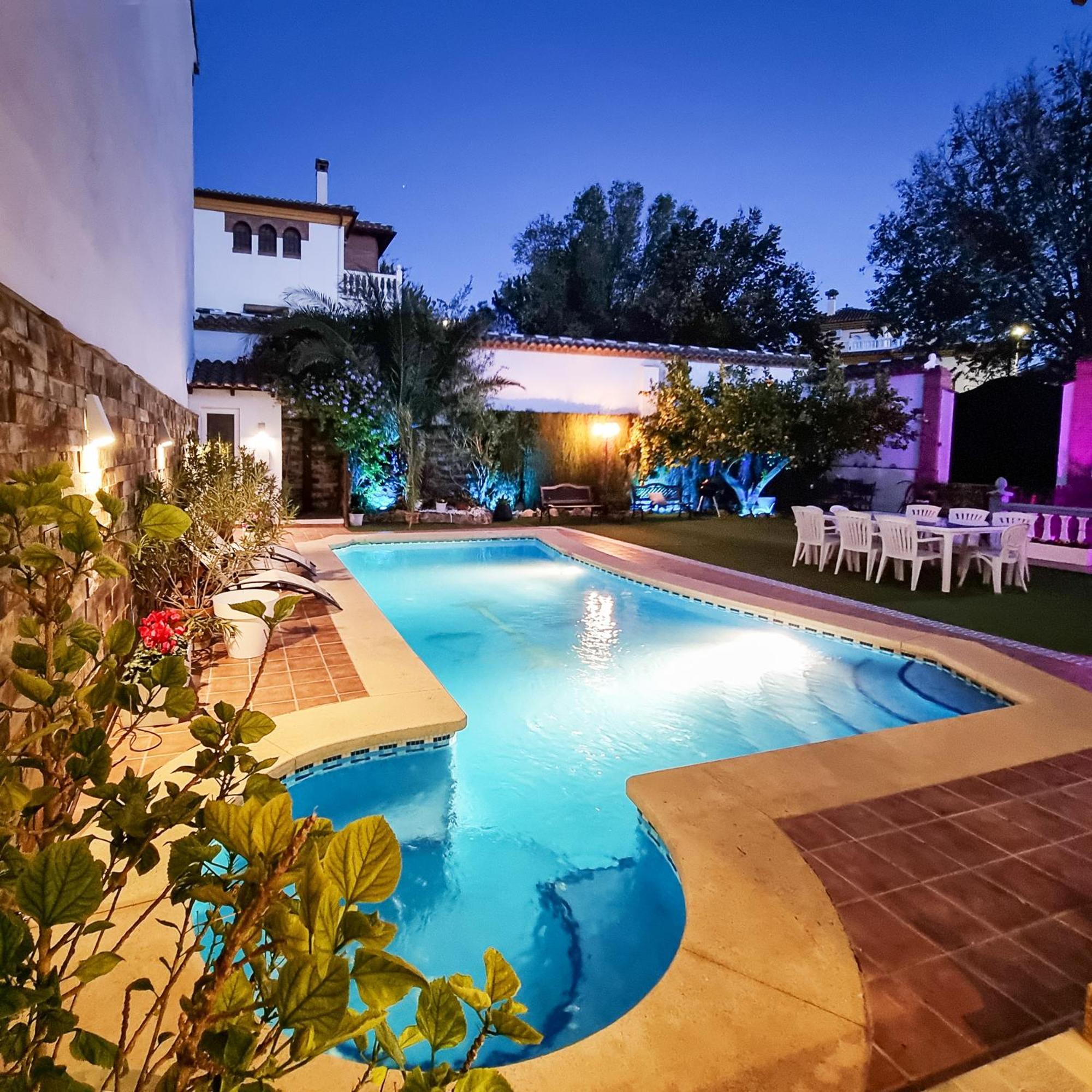 Willa Casa De Amigos La Latina Con Piscina, Chimenea Y Barbacoa Illora Zewnętrze zdjęcie