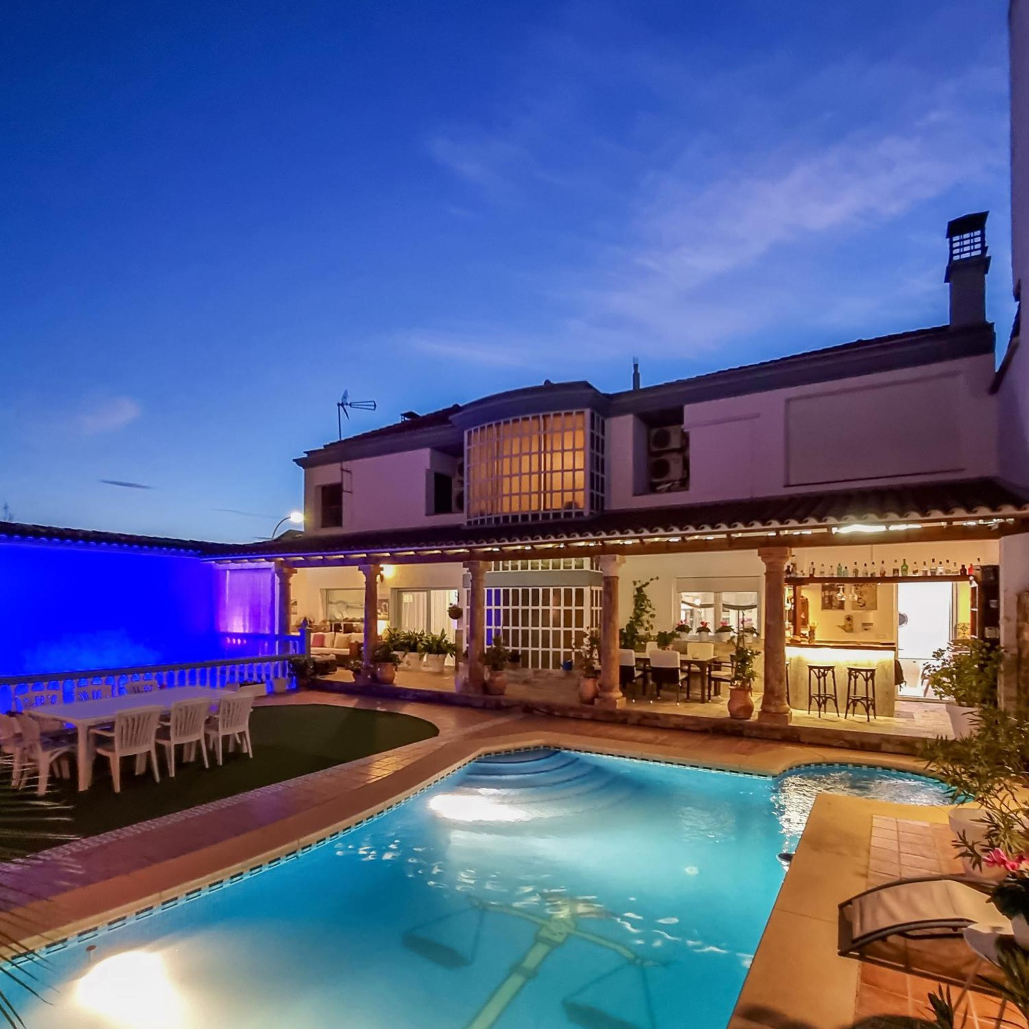 Willa Casa De Amigos La Latina Con Piscina, Chimenea Y Barbacoa Illora Zewnętrze zdjęcie