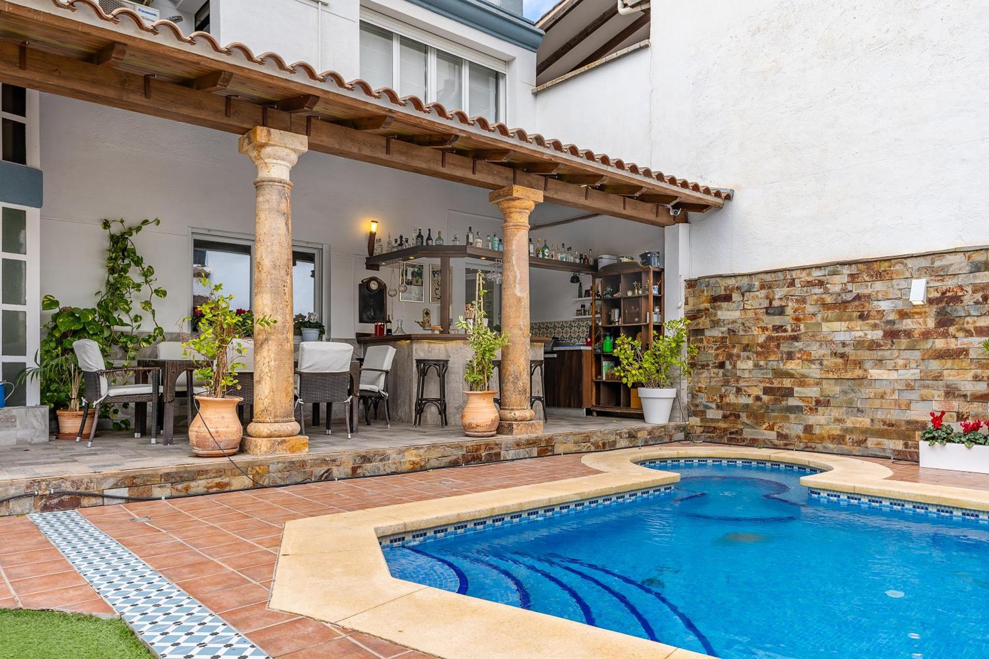 Willa Casa De Amigos La Latina Con Piscina, Chimenea Y Barbacoa Illora Zewnętrze zdjęcie