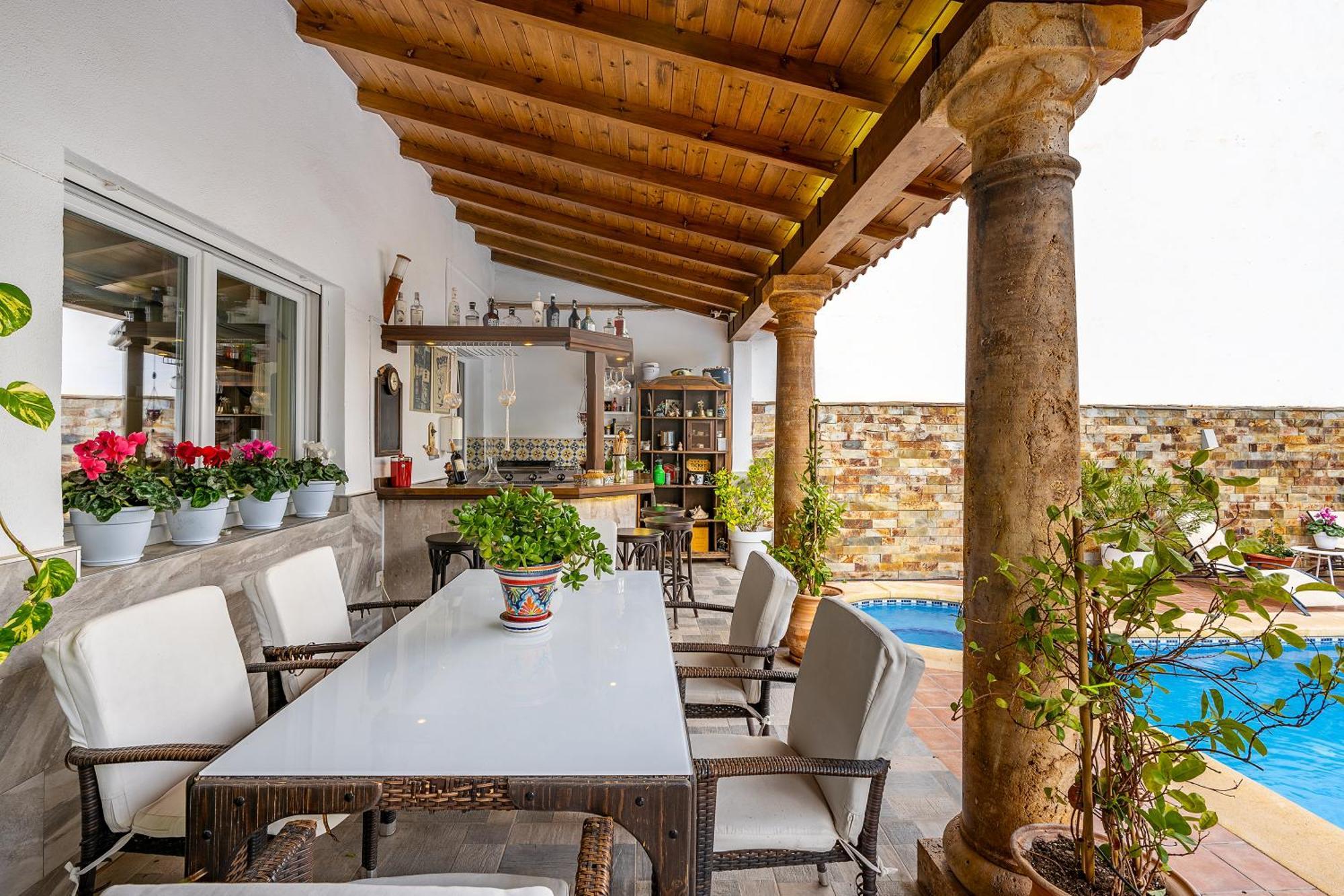 Willa Casa De Amigos La Latina Con Piscina, Chimenea Y Barbacoa Illora Zewnętrze zdjęcie